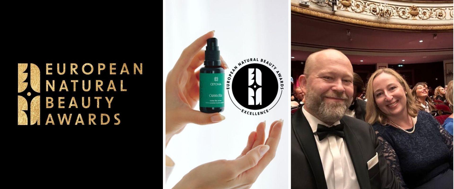 Cetonia z nagrodą European Natural Beauty Awards 2026